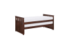Rowe Twin/Twin Bed in Dark Cherry Finish by Home Elegance - HEL-B2013RTDC-1 - Image 3 of 0