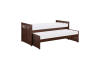 Rowe Twin/Twin Bed in Dark Cherry Finish by Home Elegance - HEL-B2013RTDC-1 - Image 4 of 0