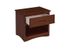 Rowe Triple Bunk Bed in Dark Cherry Finish by Home Elegance - HEL-B2013TTTDC-1 - Image 5 of 0