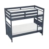 Sloane 6 Piece Twin Bunk Bed Bedroom Set in Navy Blue Finish by Home Elegance - HEL-B2024BU - Image 1 of 0
