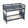 Sloane 6 Piece Twin Bunk Bed Bedroom Set in Navy Blue Finish by Home Elegance - HEL-B2024BU - Image 3 of 0