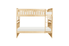 Bartly Full/Full Bunk Bed in Natural Pine Finish by Home Elegance - HEL-B2043FF-1 - Image 4 of 0