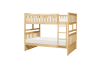 Bartly Full/Full Bunk Bed in Natural Pine Finish by Home Elegance - HEL-B2043FF-1 - Image 5 of 0