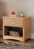 Bartly Twin/Twin Trundle Bed with Two Storage Drawers in Pine by Home Elegance - HEL-B2043PR-1 - Image 3 of 0