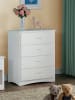 Galen Twin/Full Bunk Bed in White by Home Elegance - HEL-B2053TFW-1 - Image 5 of 0