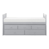 Orion Twin/Twin Trundle Bed in Gray Finish by Home Elegance - HEL-B2063PR-1 - Image 2 of 0