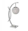 Etsu Table Lamp in Satin Nickel by Home Elegance - HEL-H13441 - Image 3 of 0