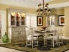 Summerglen 62-Inch Buffet and Triple Arch Hutch in Two-Tone Off White Finish by Hooker Furniture  HF-479-75-901 - Image 4 of 0