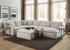 Harper 2 Piece Sectional in Oyster Fabric by Jackson Furniture - 1345-2 - Image 4 of 0