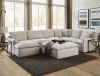 Harper 4 Piece Sectional in Oyster Fabric by Jackson Furniture - 1345-R - Image 1 of 0