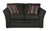 Varner Loveseat in Ebony Fabric by Jackson Furniture - 2052-02 - Image 2 of 0