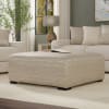 Hyde Park Cocktail Ottoman in Dove Fabric by Jackson Furniture - 2301-28-D - Image 1 of 0