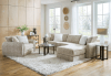 Bucktown Oversized Chair in Natural Parchment Fabric by Jackson Furniture - 2306-01 - Image 3 of 0