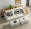 Trevor 4 Piece Sofa Set in Chalk Fabric by Jackson Furniture - 2405-4-CH - Image 2 of 0