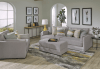 Trevor 4 Piece Sofa Set in Nickel Fabric by Jackson Furniture - 2405-4-N - Image 3 of 0