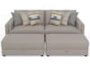 Trevor 2 Piece Sofa in Nickel Fabric by Jackson Furniture - 2405-S-N - Image 3 of 0