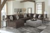 Galaxy BUILD YOUR OWN Sectional Sofa in Chocolate Fabric by Jackson Furniture - 2480-BYO - Image 5 of 0
