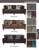 Mulholland Sofa in Mocha Fabric by Jackson Furniture - 3255-03-M - Image 2 of 0