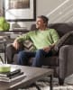 Mulholland Sofa in Mocha Fabric by Jackson Furniture - 3255-03-M - Image 5 of 0