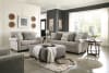 Lewiston Loveseat in Cement Fabric by Jackson Furniture - 3279-02 - Image 2 of 0