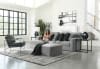 Carlsbad 2 Piece Sectional in Charcoal Fabric by Jackson Furniture - 3301-02-CH - Image 2 of 0