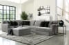 Carlsbad Build Your Own Sectional in Charcoal Fabric by Jackson Furniture - BYO-CH - Image 3 of 0