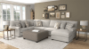 Livingston 45 Inch Cocktail Ottoman in Slate Fabric by Jackson Furniture - 3345-28 - Image 2 of 0