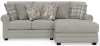 Livingston 2 Piece Chaise Sectional in Linen Fabric by Jackson Furniture - 3345-2R - Image 3 of 0