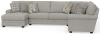 Livingston 2 Piece Chaise Sectional in Linen Fabric by Jackson Furniture - 3345-2R - Image 4 of 0