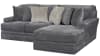 Mammoth 2 Piece Sectional in Smoke Fabric by Jackson Furniture - 4376-02C-S - Image 1 of 0