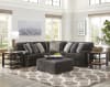 Mammoth 2 Piece Sectional in Smoke Fabric by Jackson Furniture - 4376-02L-S - Image 1 of 0