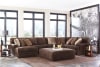 Mammoth 3 Piece Sectional in Chocolate Fabric by Jackson Furniture - 4376-03S-CH - Image 3 of 0
