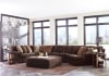 Mammoth 3 Piece Sectional in Chocolate Fabric by Jackson Furniture - 4376-3P-CH - Image 1 of 0