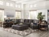 Mammoth 3 Piece Sectional in Smoke Fabric by Jackson Furniture - 4376-3P-S - Image 2 of 0