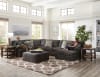 Mammoth 3 Piece Sectional in Smoke Fabric by Jackson Furniture - 4376-3S-S - Image 2 of 0