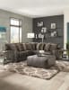 Denali 2 Piece Sectional in Steel Leather by Jackson Furniture - 4378-02L-S - Image 3 of 0