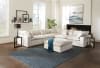 Posh 2 Piece Sectional Sofa in Porcelain Fabric by Jackson Furniture - 4445-2-P - Image 2 of 0