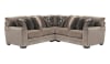 Kingston 3 Piece Sectional in Pewter Fabric by Jackson Furniture - 4472-03 - Image 1 of 0