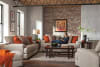Ava Oversized Chair in Cashew Fabric by Jackson Furniture - 4498-01-C - Image 4 of 0