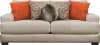 Ava Sofa with USB Port in Cashew Fabric by Jackson Furniture - 4498-13-C - Image 1 of 0