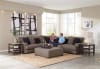 Ava 3 Piece Sectional with USB Port in Pepper Fabric by Jackson Furniture - 4498-USBS-P - Image 1 of 0