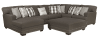 Crawford 3 Piece Sectional Sofa in Metal Chenille Fabric by Jackson Furniture - 5473-3R - Image 2 of 0