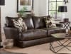 Pavia Sofa in Cocoa Leather by Jackson Furniture - 5482-03 - Image 1 of 0