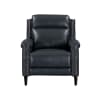 Rawling Transitional Pushback Recliner Chair in York Navy Leather Finish by Liberty Furniture - LIB-03NY-10M - Image 2 of 0
