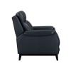 Rawling Transitional Pushback Recliner Chair in York Navy Leather Finish by Liberty Furniture - LIB-03NY-10M - Image 3 of 0