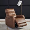 Rosslyn Transitional Swivel Power Recliner Chair in York Butternut Leather Finish by Liberty Furniture - LIB-06BU-13P - Image 3 of 0