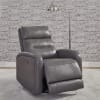 Rosslyn Swivel Glide Power Recliner Chair in York Charcoal Leather Finish by Liberty Furniture - LIB-06CC-13P - Image 3 of 0