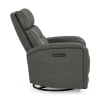 Rosslyn Swivel Glide Power Recliner Chair in York Charcoal Leather Finish by Liberty Furniture - LIB-06CC-13P - Image 4 of 0