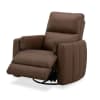 Reilly Swivel Glide Power Recliner Chair in Aline Saddle Leather Finish by Liberty Furniture - LIB-07SD-13P - Image 1 of 0