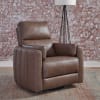 Reilly Swivel Glide Power Recliner Chair in Aline Saddle Leather Finish by Liberty Furniture - LIB-07SD-13P - Image 2 of 0
